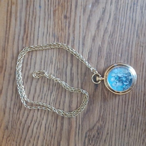 Vintage MJ Hummel (Brother's& Sisters Collection) Rose Gold Plated Pocket Watch. - Picture 7 of 10